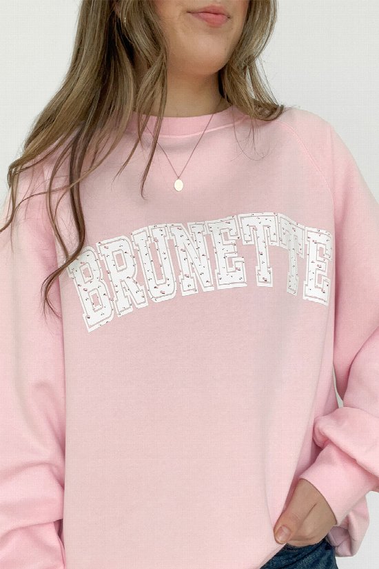 Brunette Varsity Floral NYBF Sweatshirt 2
